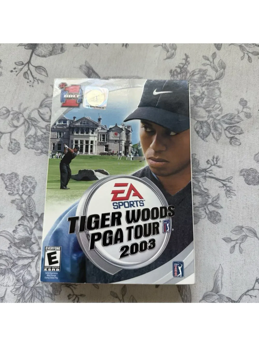 Vtg EA Sports Tiger Woods PGA Tour 2003 PC Game 3-Disc Set Golf Simulation Retro